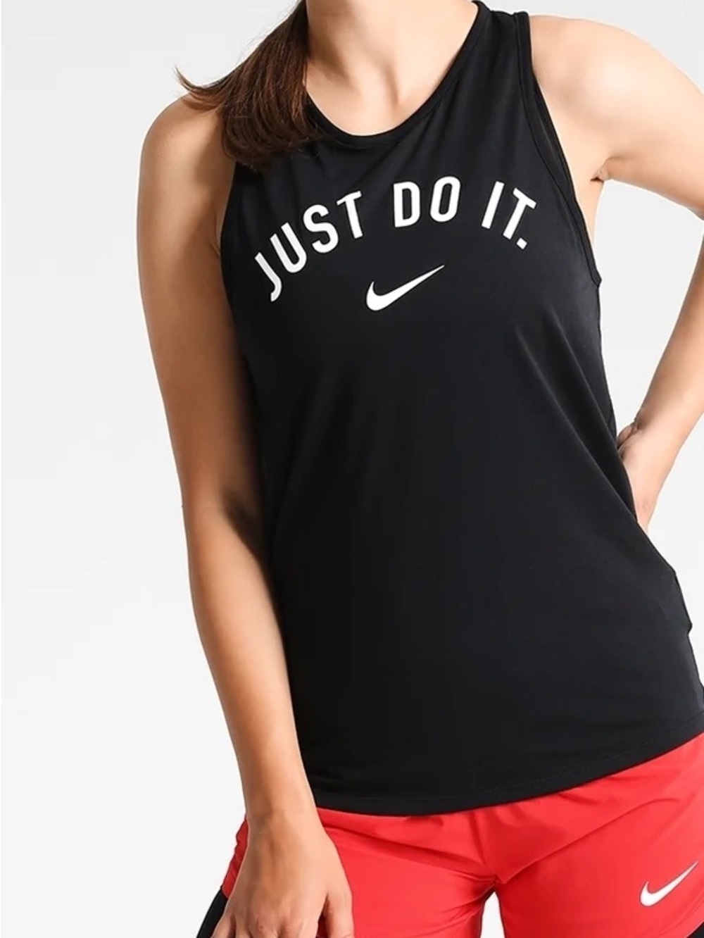 Nike Women’s Black 'Just Do It.' Performance Tank Size Medium